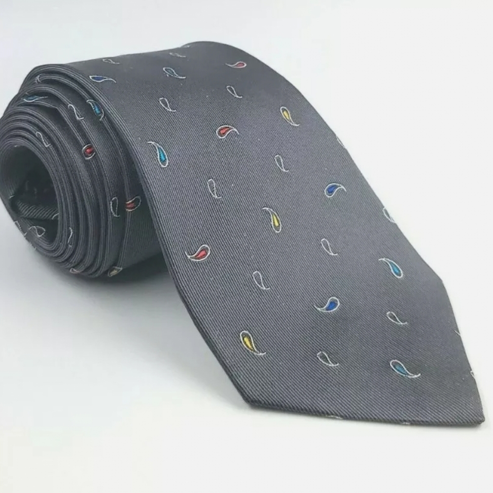 Paul Smith  100% Silk Italy Men's Necktie Tie - Picture 5 of 5